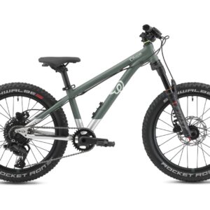 Early Rider Charger 20 kids mountain bike in Forest Green and Brushed