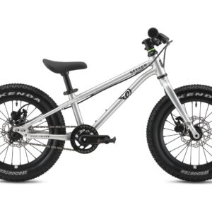 Early Rider Seeker 16 kids mountain bike in Brushed Silver