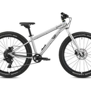 Early Rider Seeker 24 kids mountain bike in Brushed Silver