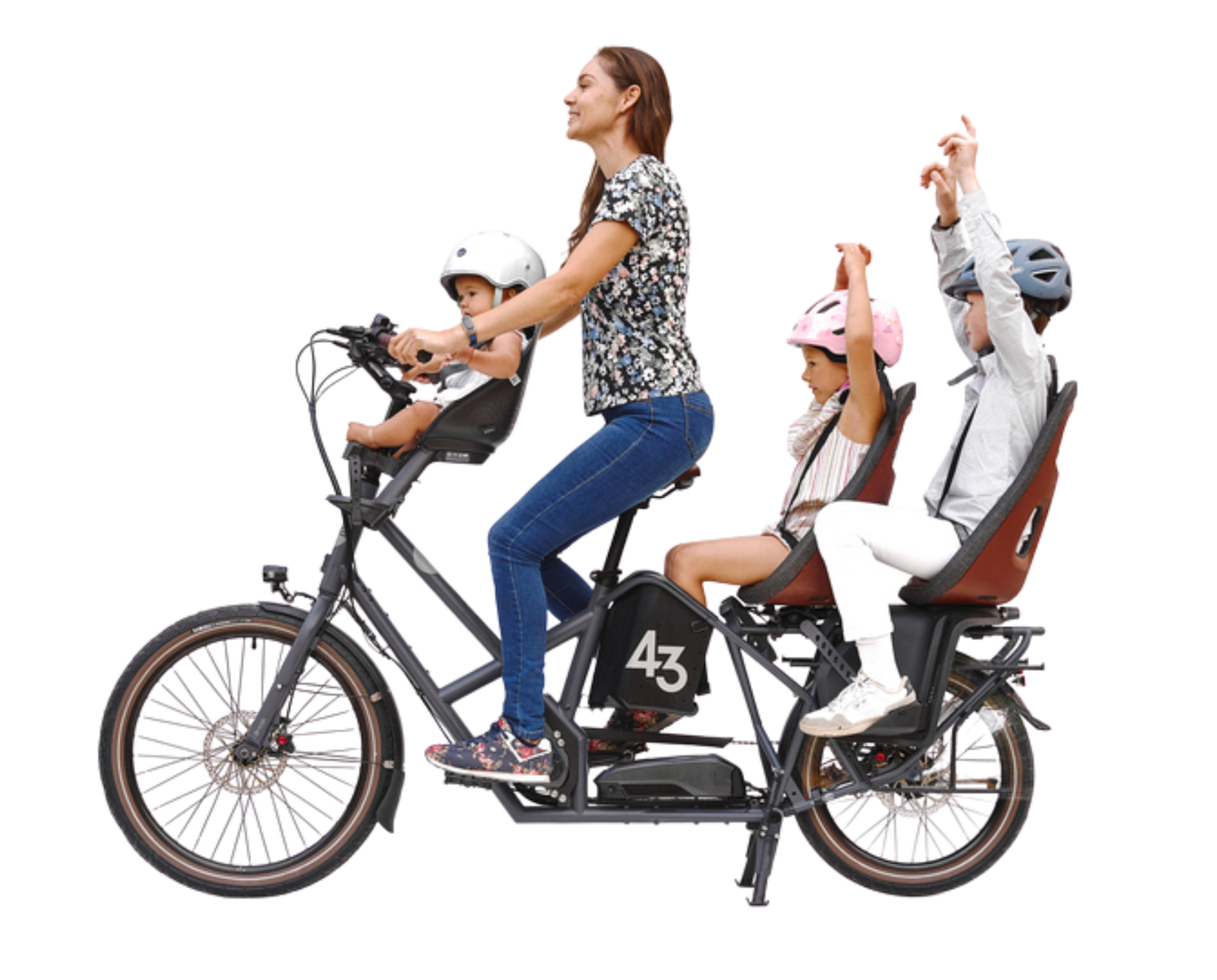 Bike43 Long Electric Cargo Bike - Image 2