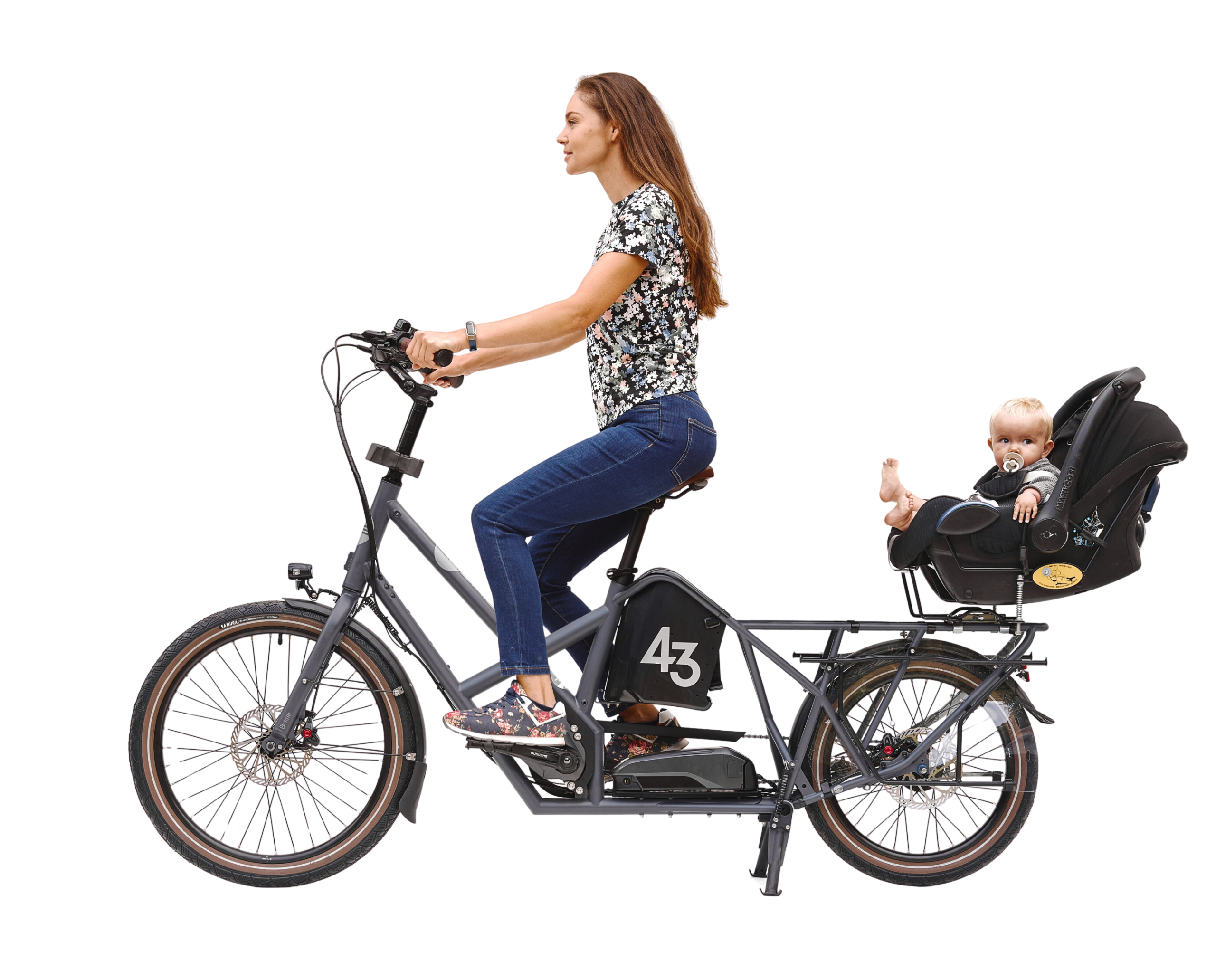 Bike43 Long Electric Cargo Bike - Image 4