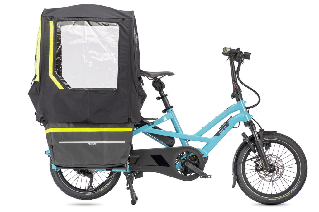Tern GSD with the Clubhouse, Storm Box and Storm Shield