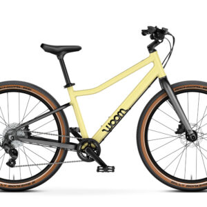 woom Explore 5 in limited edition Mellow Yellow, side view